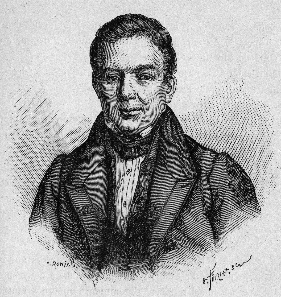 Villemain francia professzor és politikus (1790-1870) portréja alkotó: Unknown artist