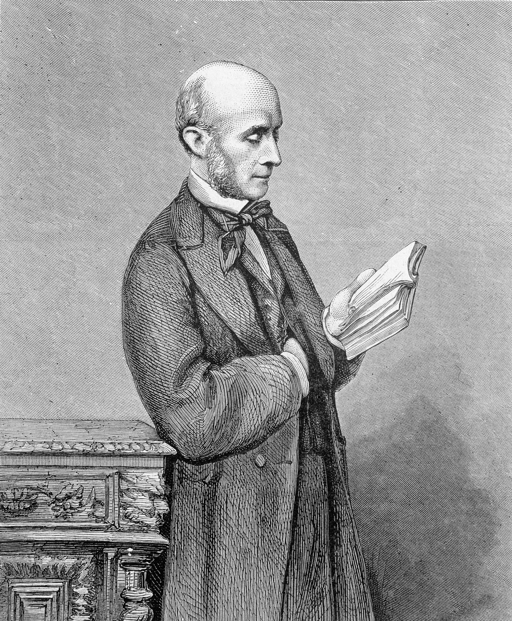 Vincent Benedetti francia diplomata (1817-1900) portréja. A „Grafikában”, július 30 alkotó: Unknown artist