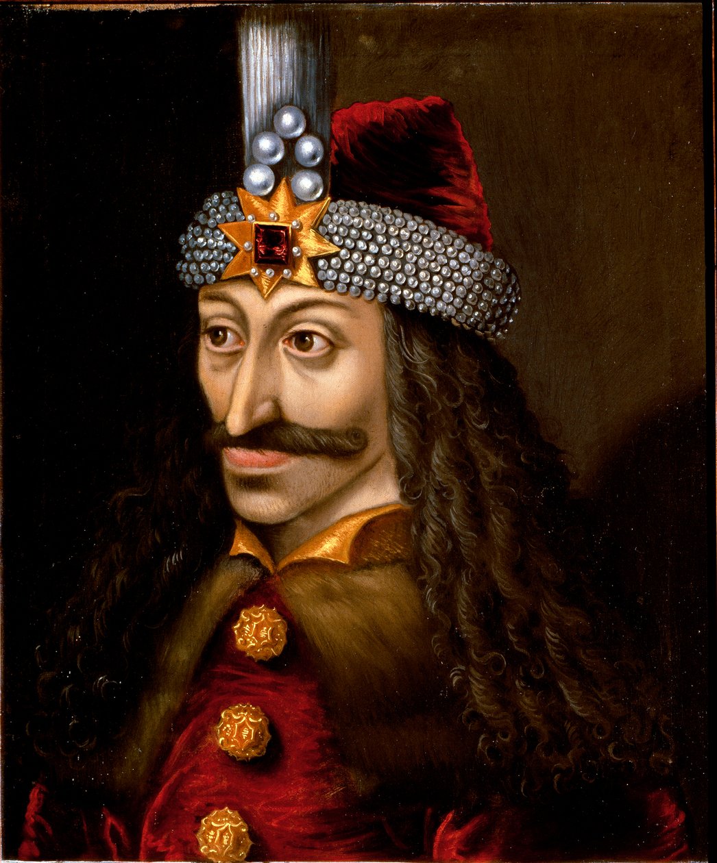 III. Vlad Tepes, a karógép vagy Drakula portréja (festmény) alkotó: Unknown artist