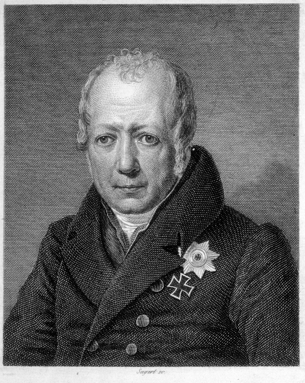 Wilhelm von Humboldt portréja (Guillaume de Humboldt alkotó: Unknown artist