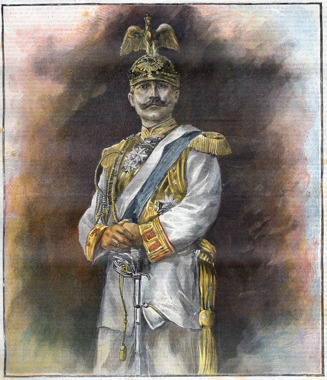 II. Vilmos (1859-1941) portréja. alkotó: Unknown artist