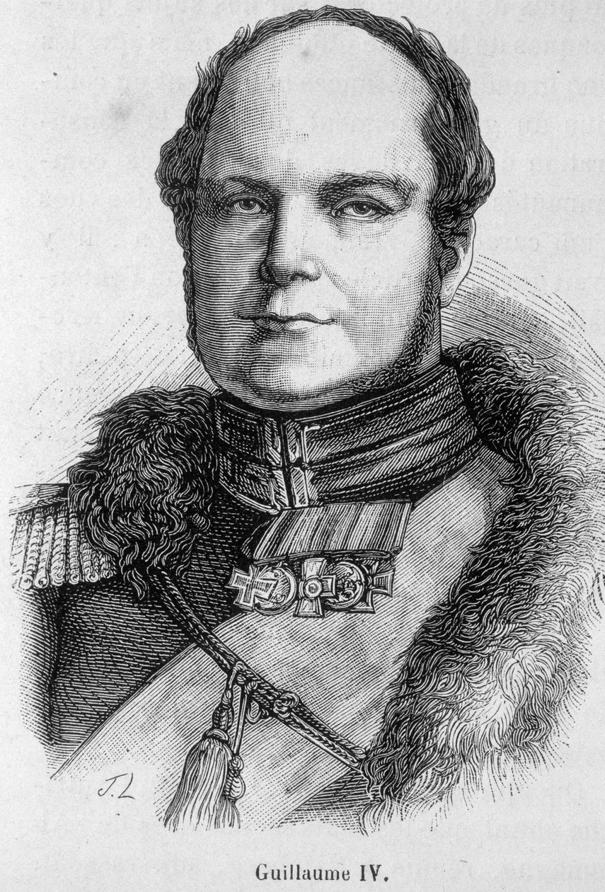 IV. Vilmos (1765-1837), Anglia és Írország királyának portréja alkotó: Unknown artist