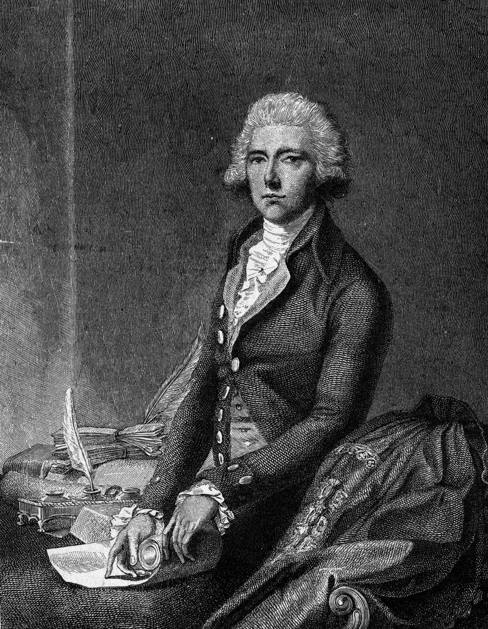 William Pitt, a Második Pitt (1759-1806) brit politikus portréja. alkotó: Unknown artist