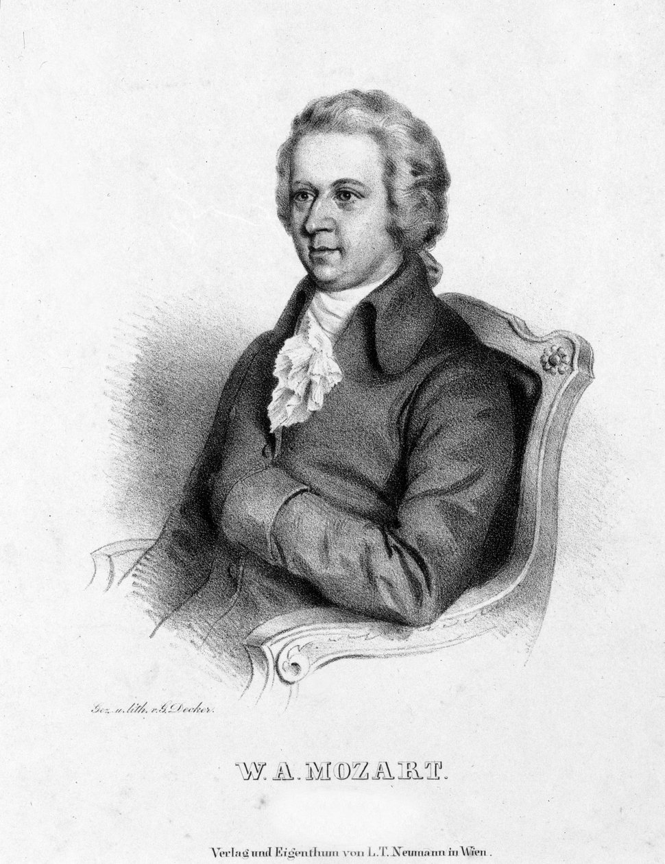 Wolfgang Amadeus Mozart (1756-1791) portréja alkotó: Unknown artist