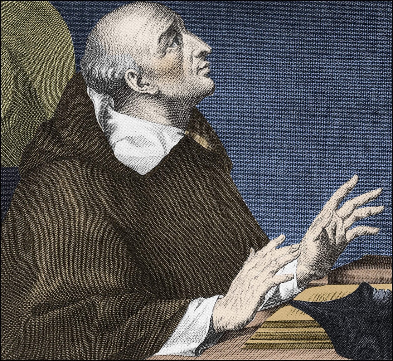 Juan de torquemada portréja 1388-1466 A domonkos rend 15. századi tagjának spanyol bíborosa. alkotó: Unknown artist