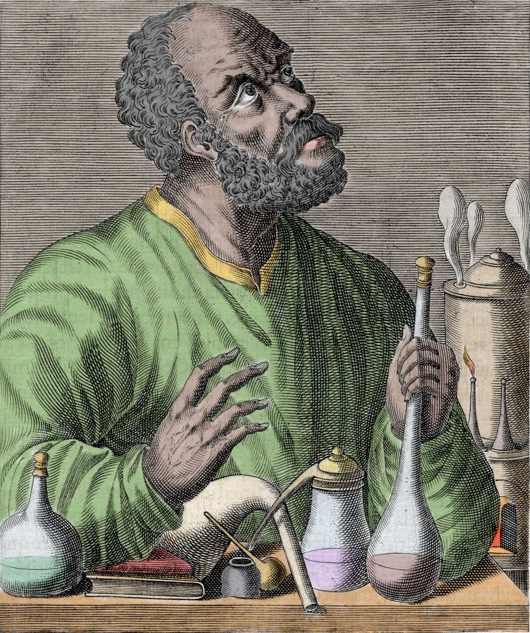 Jaber arab vegyész portréja (Jabir Ibn Hayyan) Jabir Ibn Hayyan (621-6). alkotó: Unknown artist