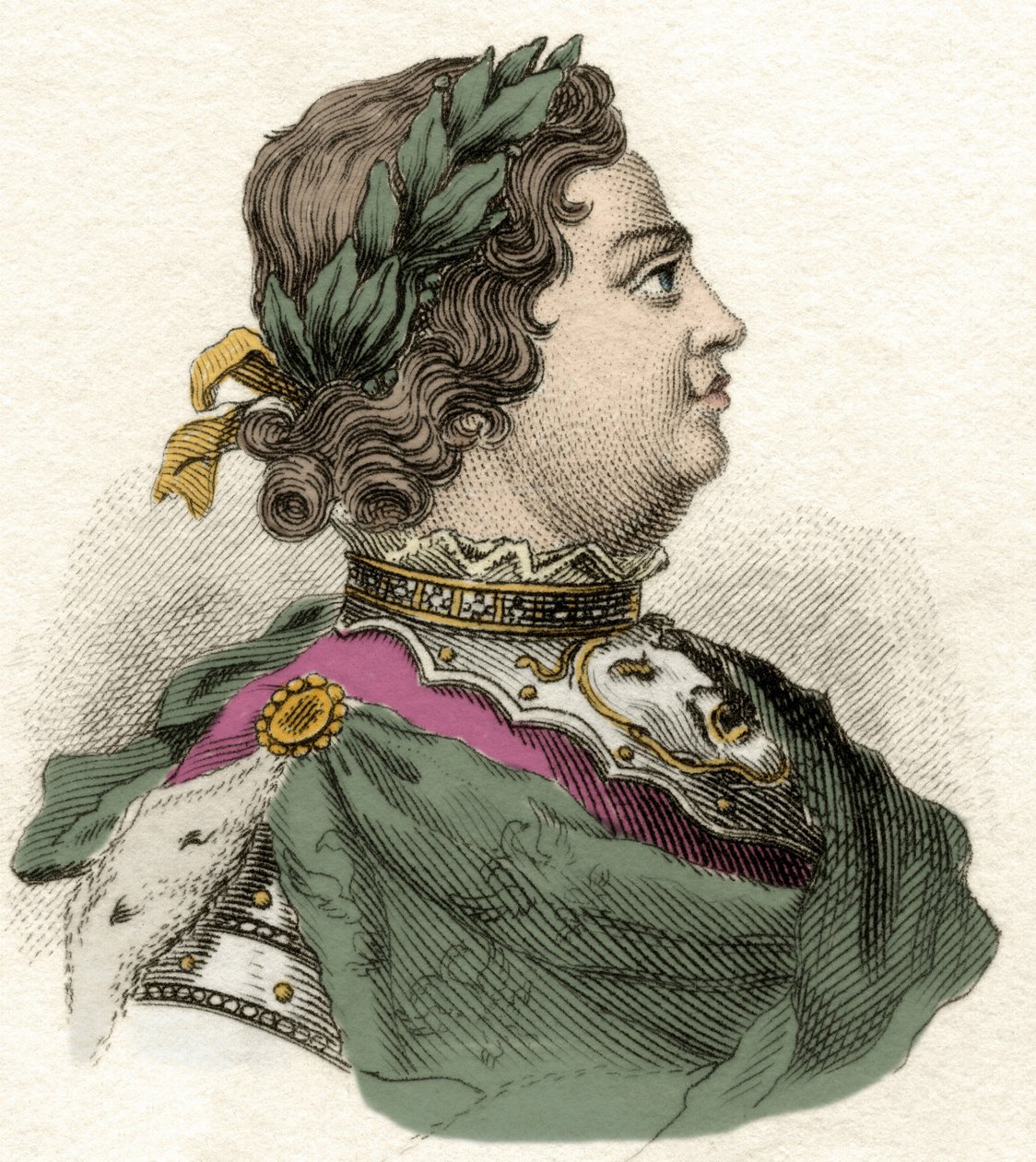 I. Nagy Péter császár portréja (1672-1725) (I. Nagy Péter császár portréja). alkotó: Unknown artist