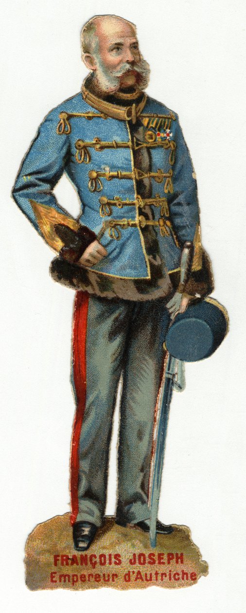 I. Ferenc József osztrák császár portréja (1830-1916) Kromolitográfia 19. század vége. Magángyűjtemény alkotó: Unknown artist