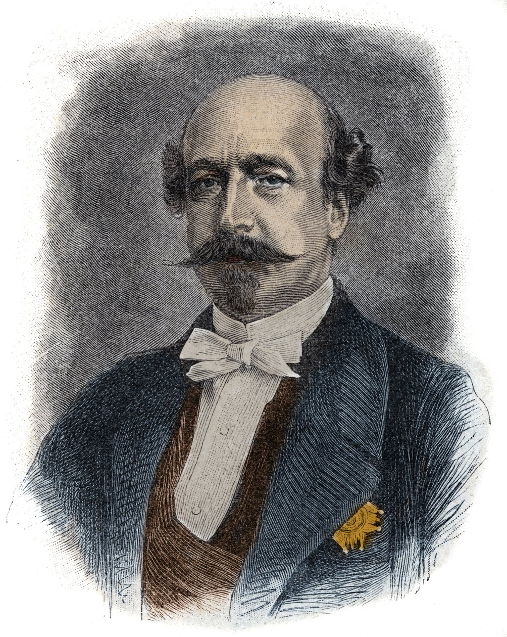 Charles de Morny francia pénzember és politikus, Comte de Morny (vagy Duke) (1811-1865), III. Napóleon féltestvérének portréja alkotó: Unknown artist