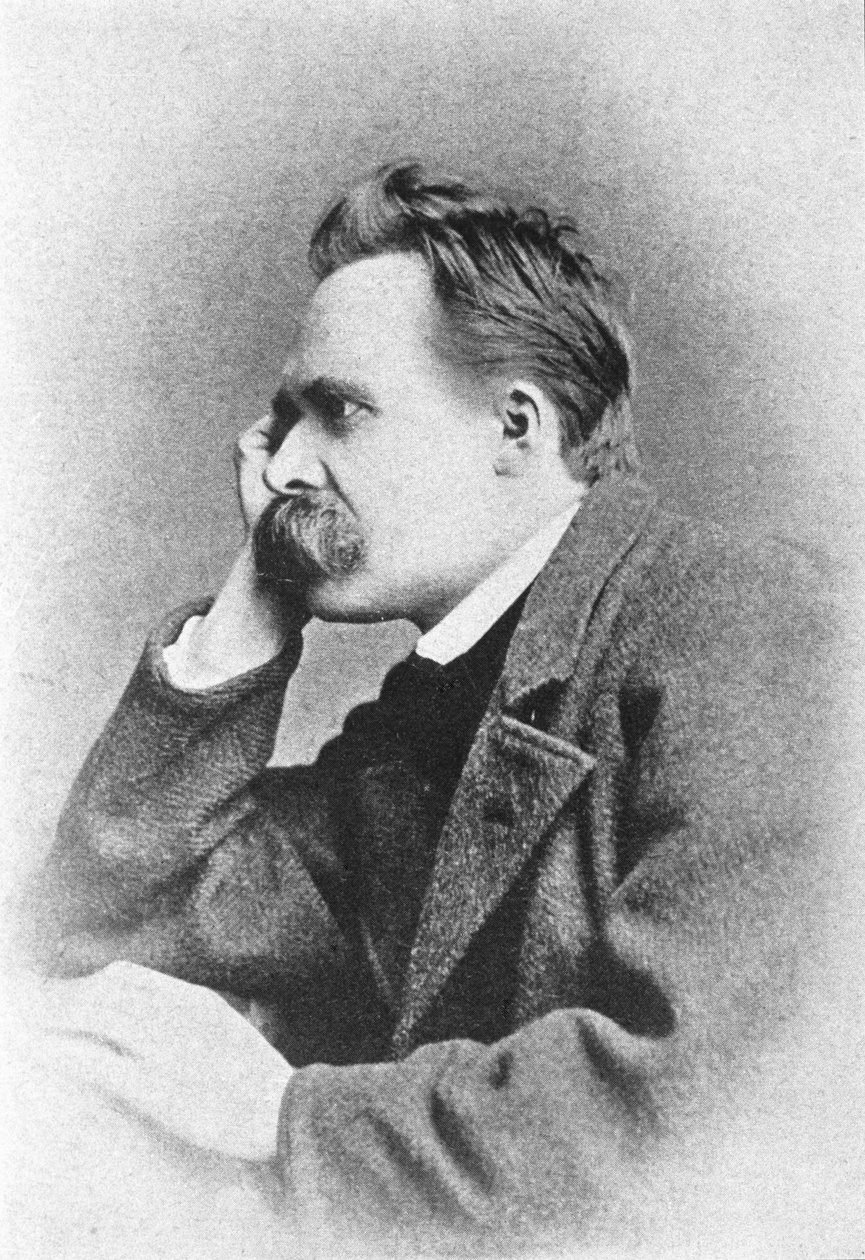 Friedrich Nietzsche (1844-1900) német filozófus portréja. alkotó: Unknown artist