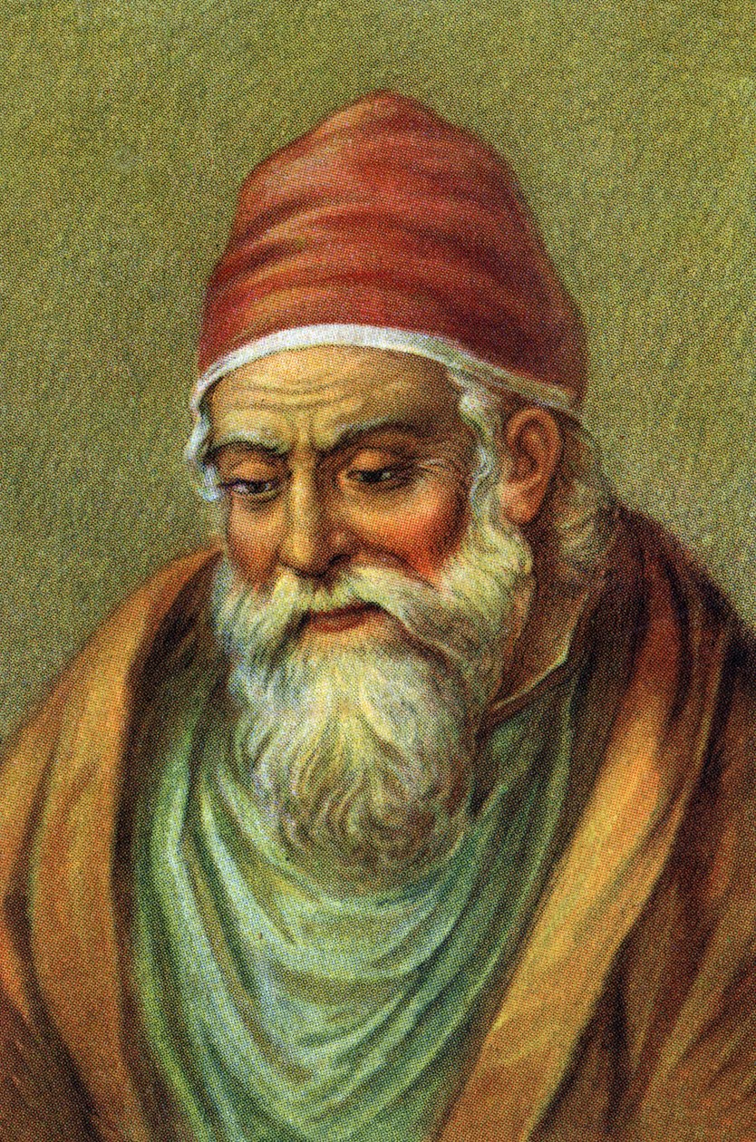 A görög matematikus Euklidész portréja . alkotó: Unknown Artist