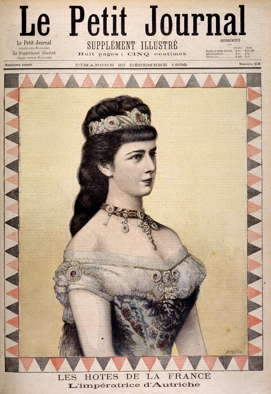Erzsébet osztrák császárné portréja (Sissi) alkotó: Unknown artist