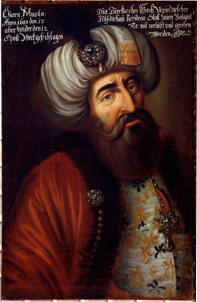 Merzifoni Kara Musztafa pasa oszmán katona portréja alkotó: Unknown artist