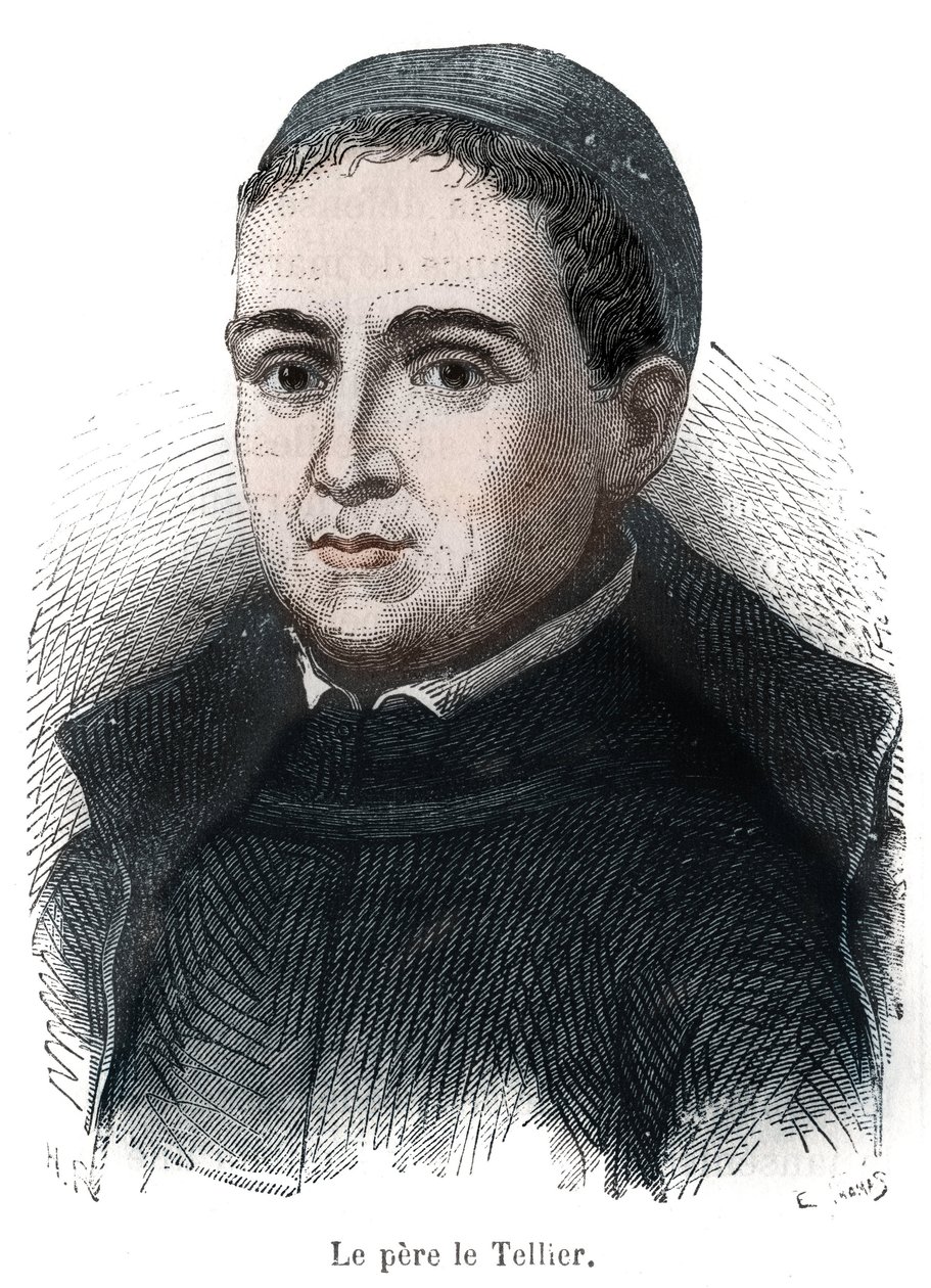 Le Tellier atya portréja alkotó: Unknown artist