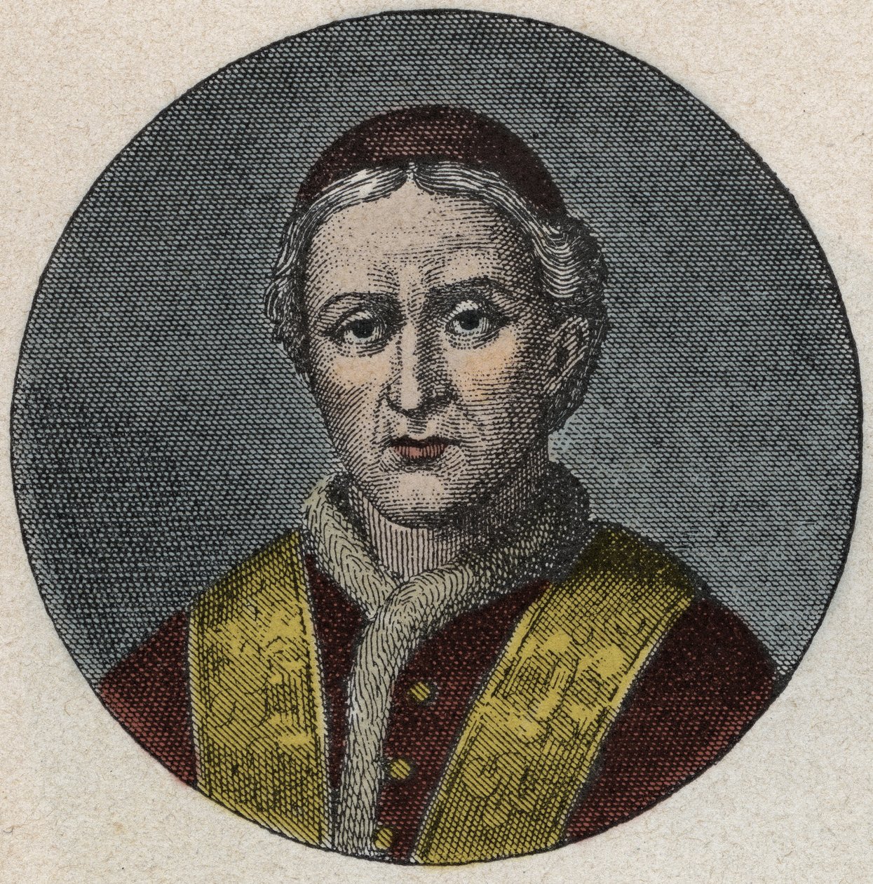 XII. Leon pápa (Leo, Leone) portréja (1823-1829) alkotó: Unknown artist