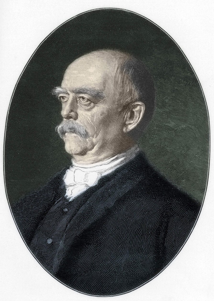 Bismarck hercegének portréja (1815-1898) alkotó: Unknown artist