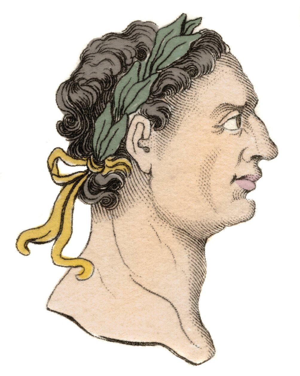 Domitianus római császár (Titus Flavius Domitian) portréja (i.sz. 51-96) alkotó: Unknown artist