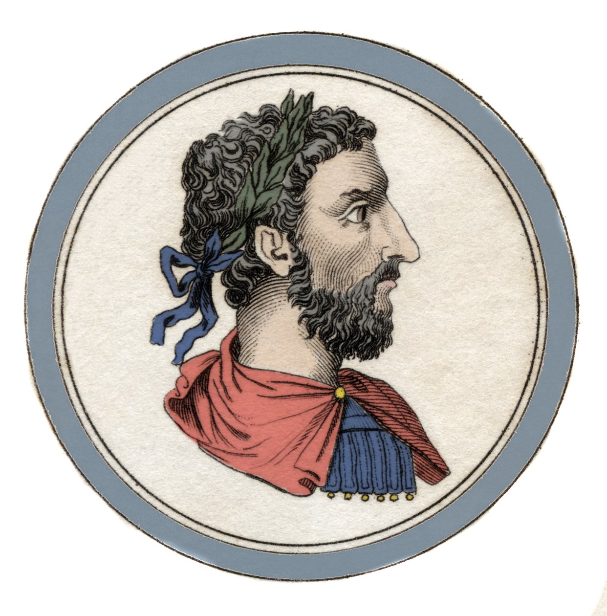 Marc Aurele római császár portréja (Caesar Marcus Aurelius Antoninus Augustus) (121-180) alkotó: Unknown artist