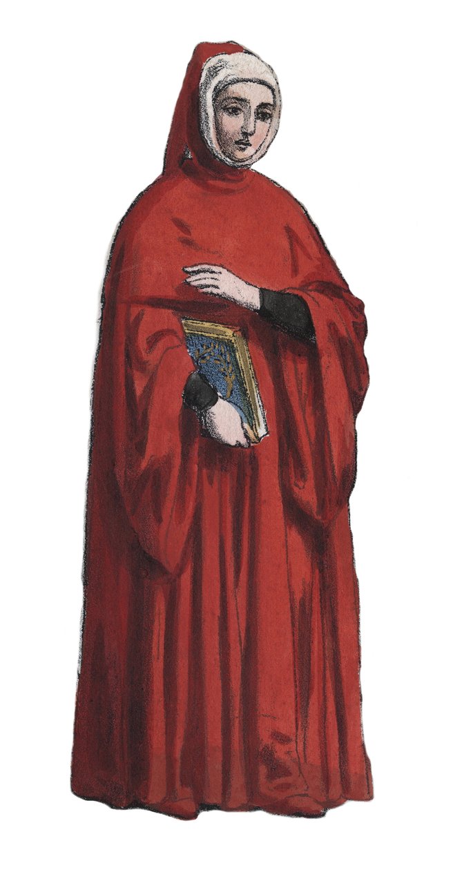 Francesco Petraca dit Petrarque (1304-1374) költő portréja - Francesco Petrarch költő portréja, akit Petrarchnak hívtak (1304-1374) - metszet az Univerzum összes népének szokásairól és szokásairól. Ez a kormány, a törvények és a milíciák története alkotó: Unknown artist