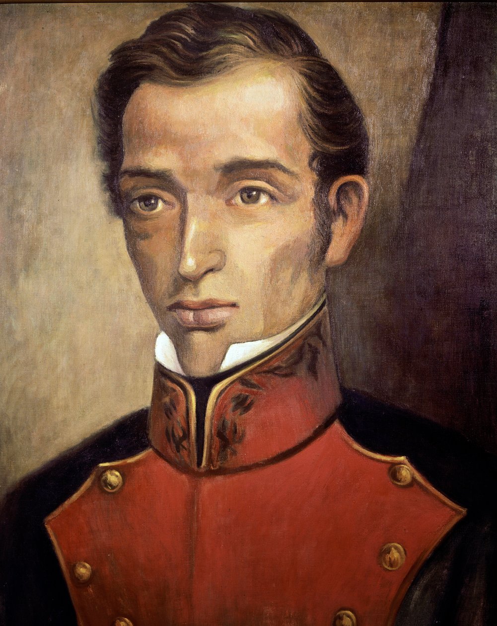 Francisco Garcia Salinas politikus portréja (1786-1841) Névtelen festmény – 19. századi Mexikóváros, Nemzeti Történeti Múzeum, Chateau de Chapultepec alkotó: Unknown artist