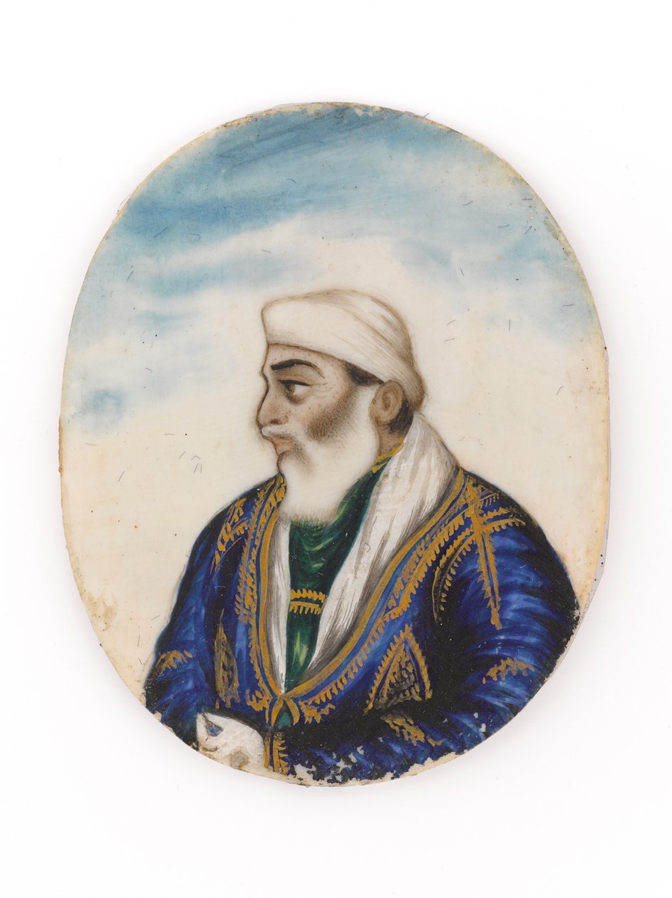Portré, valószínűleg Ayodeya Prasadról, Dina Nath testvéréről alkotó: Unknown artist