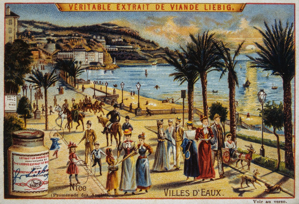 Promenades des Anglais, Nizza (Franciaország) alkotó: Unknown artist