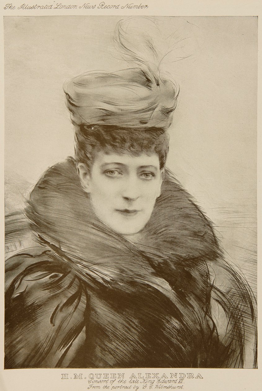 Alexandra királynő, Wilmshurst után alkotó: Unknown Artist