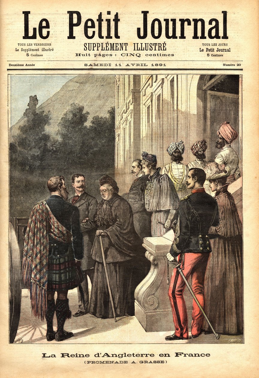 Viktória királynő (Alexandrina Victoria de Wettin, Hannoverből született alkotó: Unknown artist