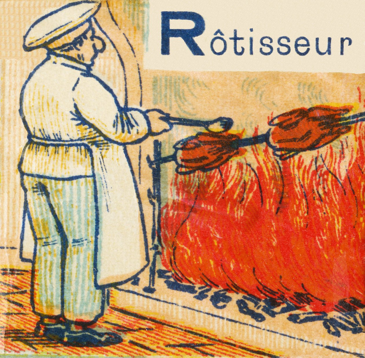 R mint Rotisseur alkotó: Unknown artist