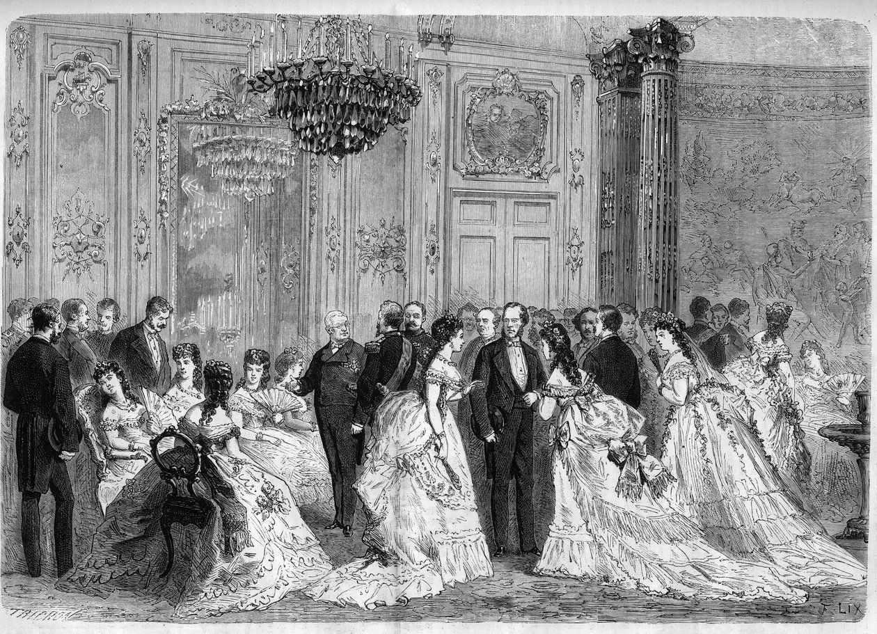 Adolphe Thiers köztársasági elnök fogadása a Palais de l