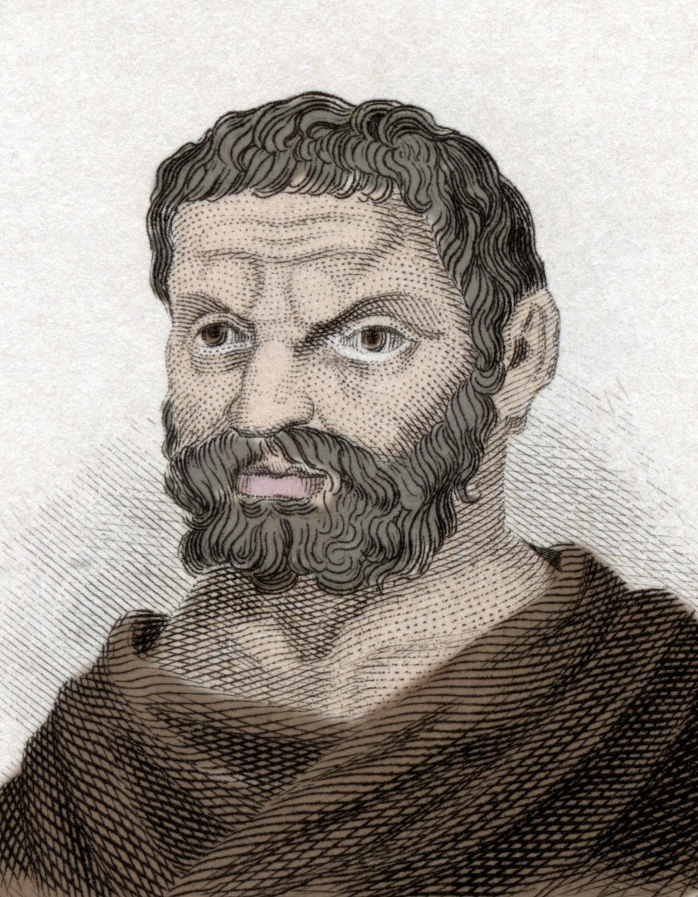 Thales de Miletus ábrázolása alkotó: Unknown artist