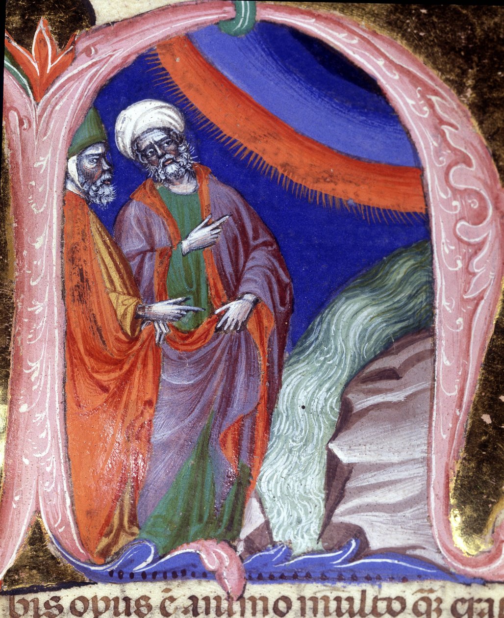 Thales de Miletus matematikus ábrázolása alkotó: Unknown artist