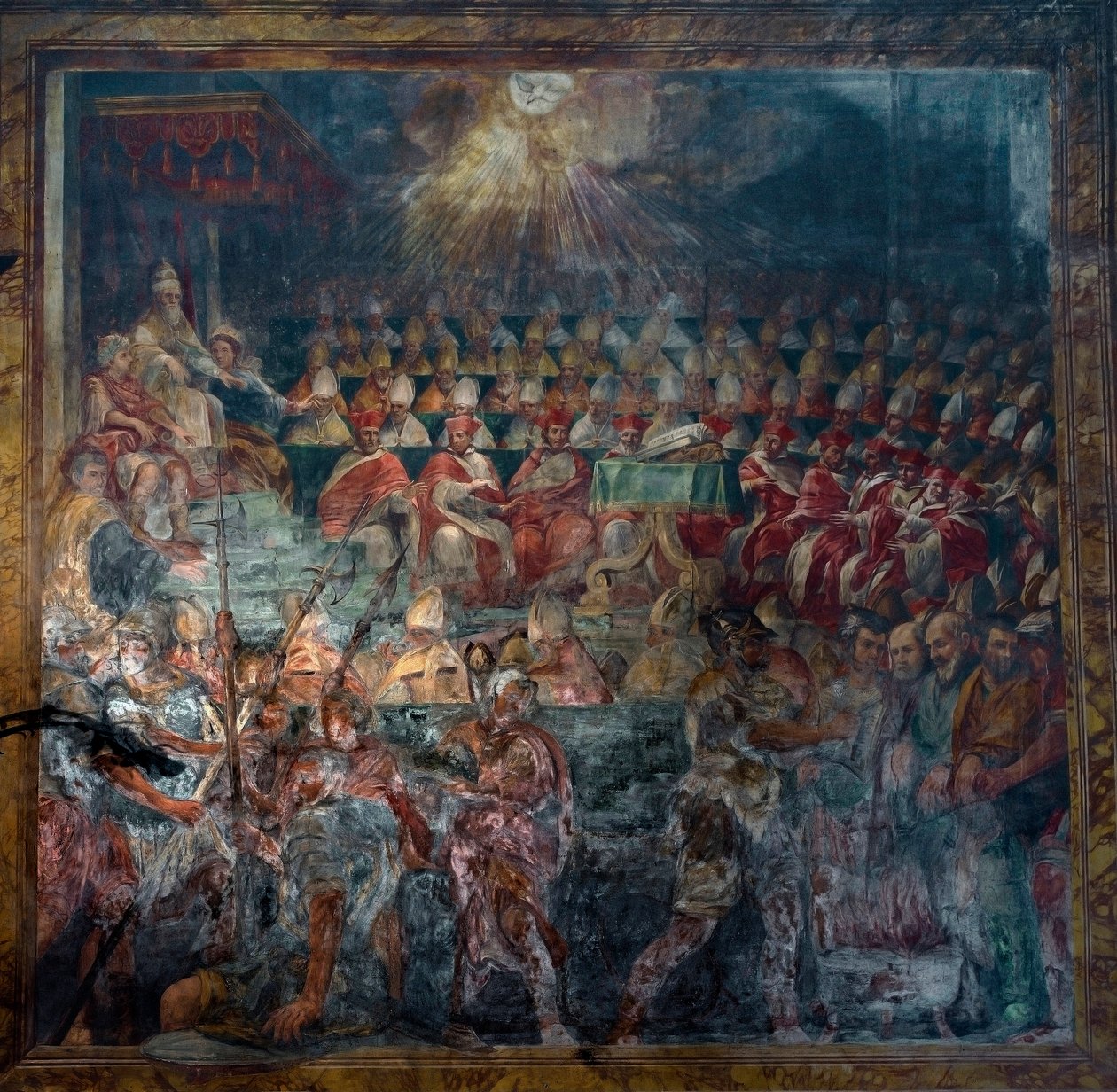 A Nizzai Első Zsinat, az Első Ökumenikus Zsinat képviselete 325-ben alkotó: Unknown artist