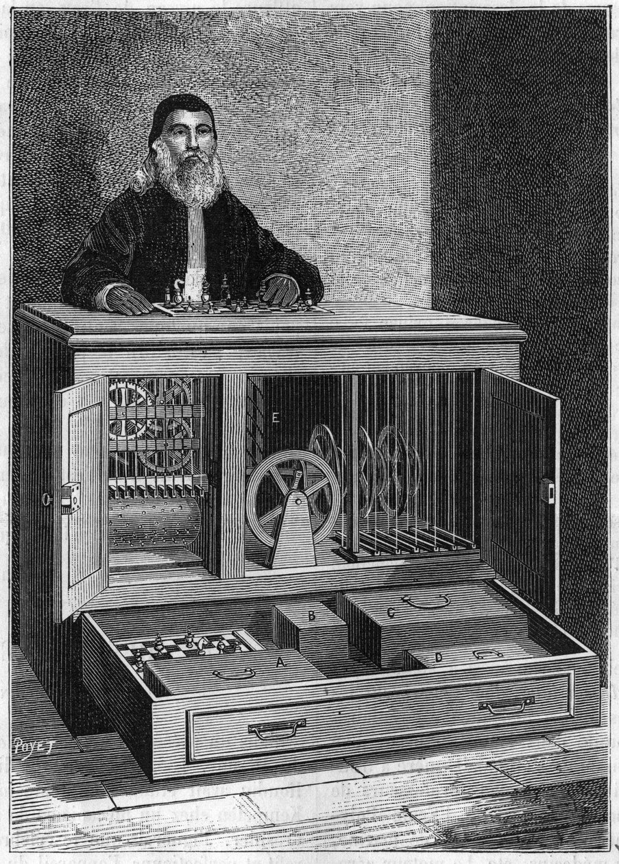 Robert-Houdin automatája (Jean-Eugene Robert Houdin alkotó: Unknown artist