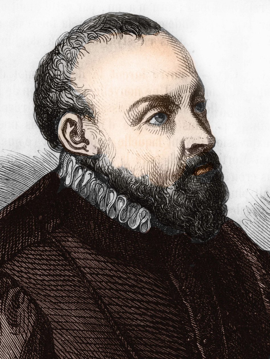 Roland de Lassus. (Orlando di Lasso) 1532-1594 francia-flamand zeneszerző alkotó: Unknown artist
