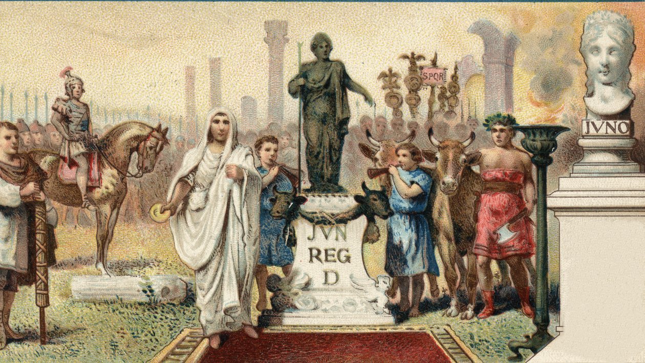 Római politikai rendszer. Tribune de la plebe: Caius Sempronius Gracchus (Gaio (Caio) Sempronius Gracco) (Kr. e. 154-122), egy római államférfi (becenevén "Les Gracques" testvérével) egy új várost (Junonia) hozott létre a gyarmat számára Karthágóban. Kromo alkotó: Unknown artist
