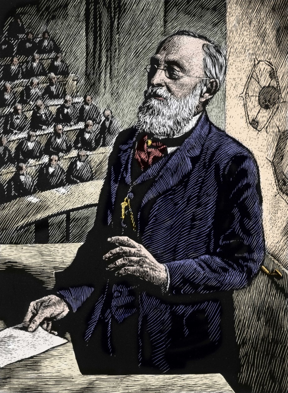 Rudolf Virchow (Virchow) (1821-1902), német orvos és politikus. alkotó: Unknown artist