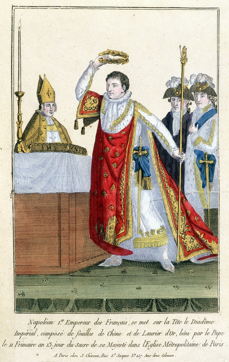 Szent Napóleon 1804-ben. alkotó: Unknown artist