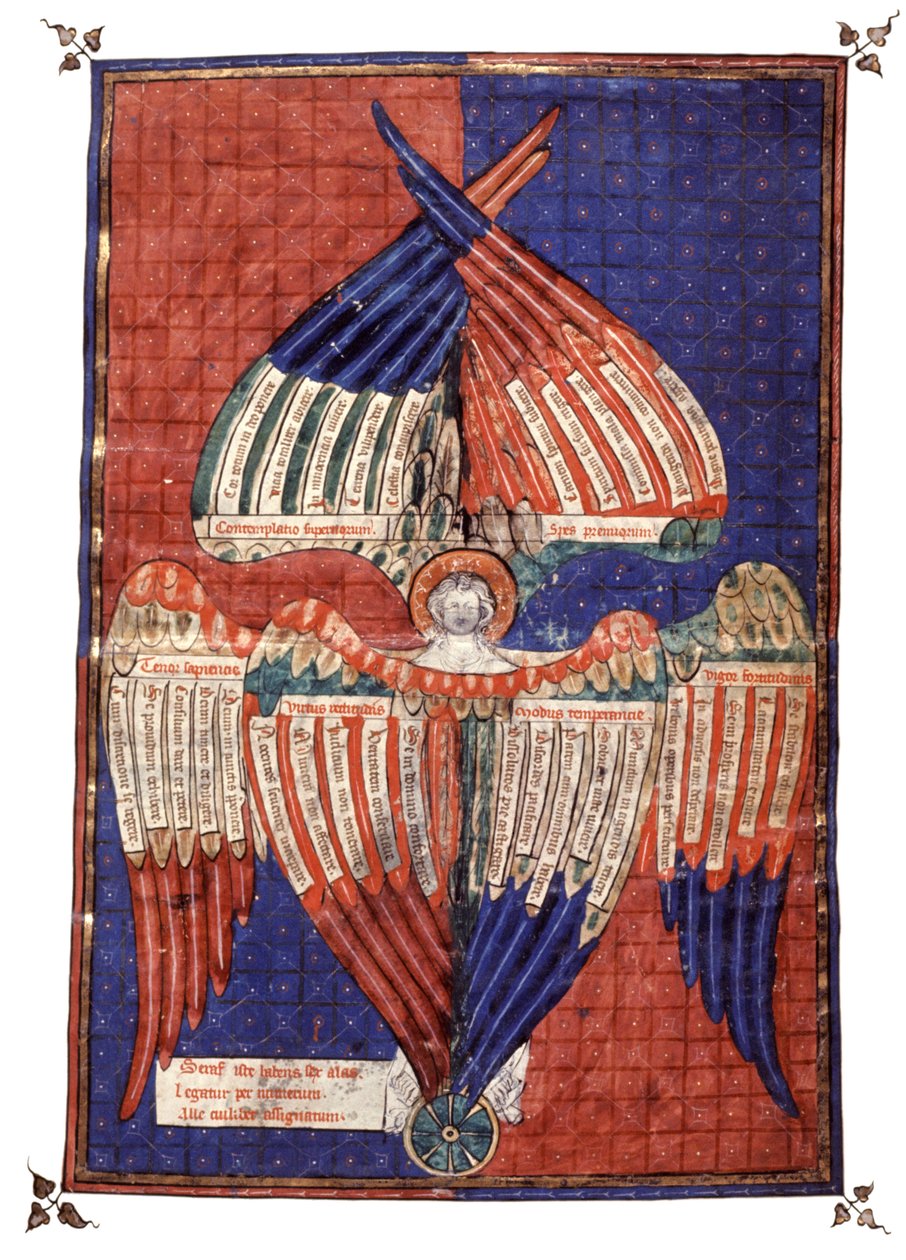 Szent alakok. 14. század (miniatűr) alkotó: Unknown artist