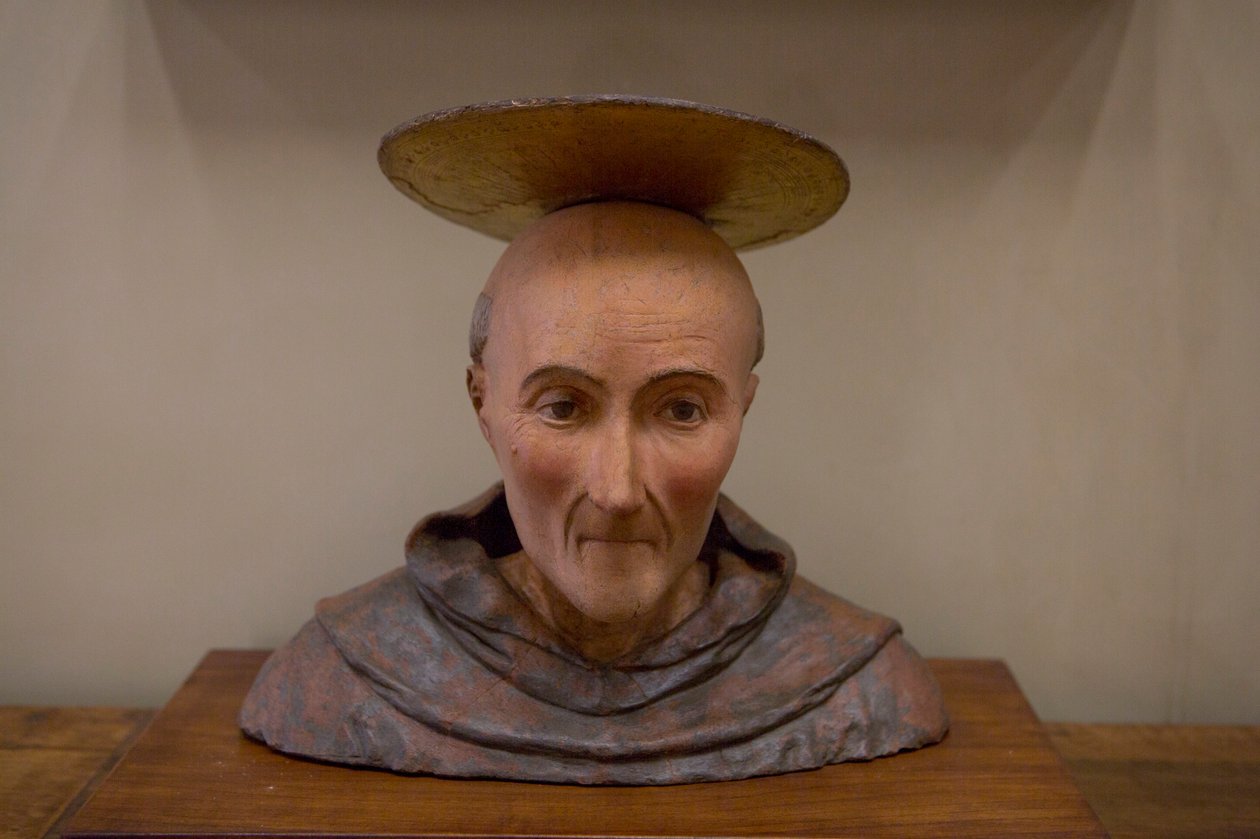 Sienai Szent Bernardino (terrakotta) alkotó: Unknown artist