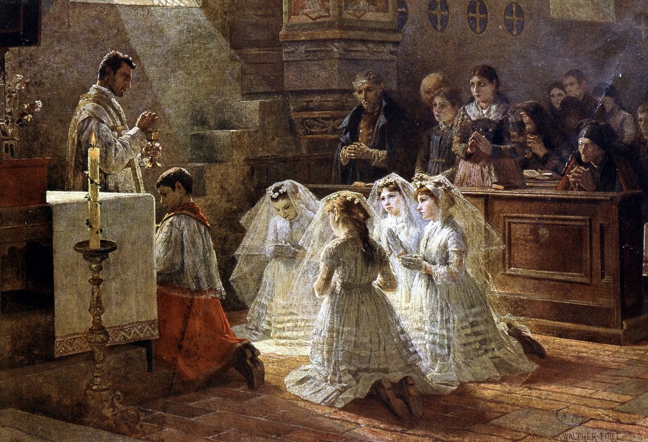 Az úrvacsora színtere a XIX alkotó: Unknown artist