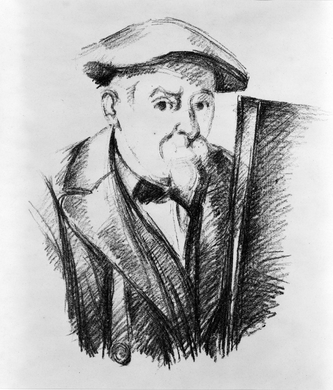 Paul Cezanne (1839-1906) francia festő önarcképe. alkotó: Unknown artist
