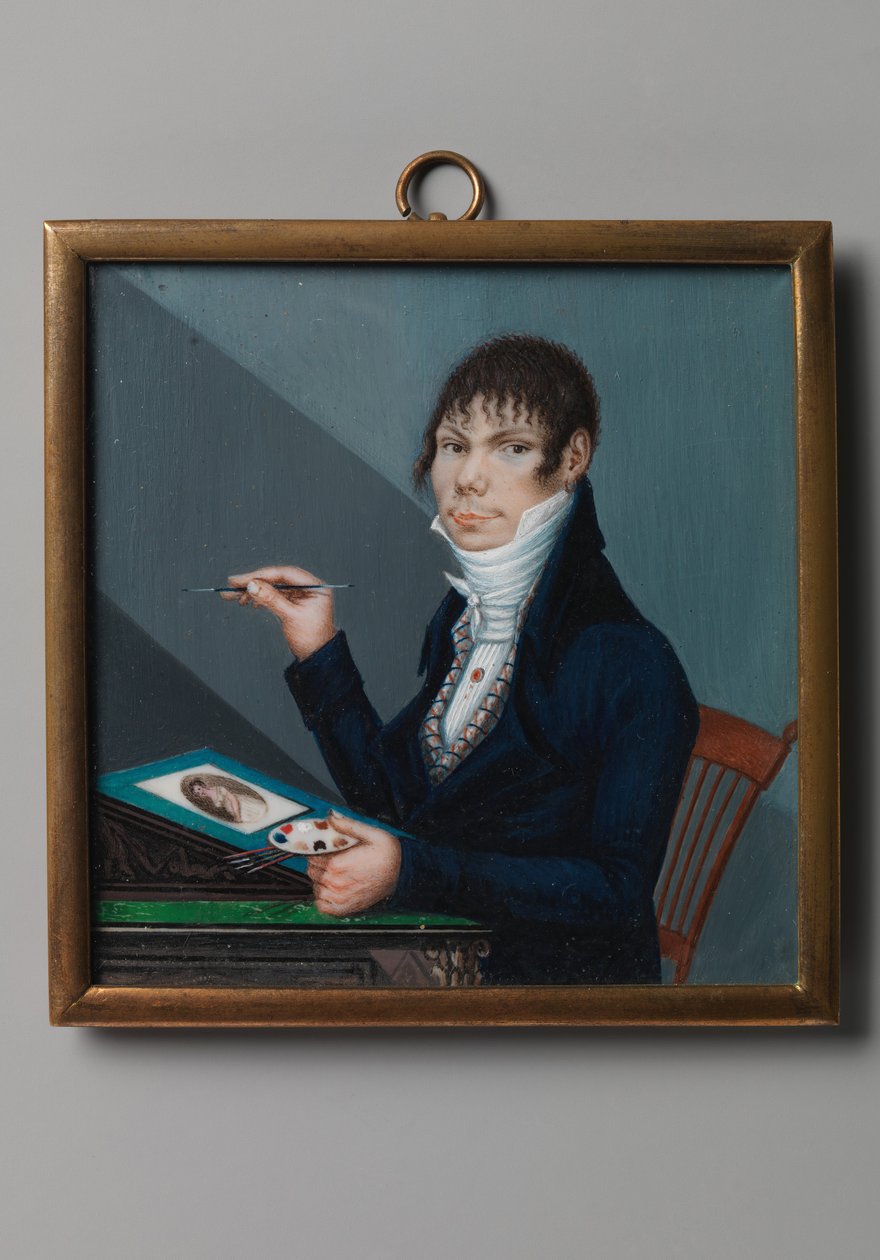 Önarckép, kb. 1800-1805. alkotó: Unknown Artist.