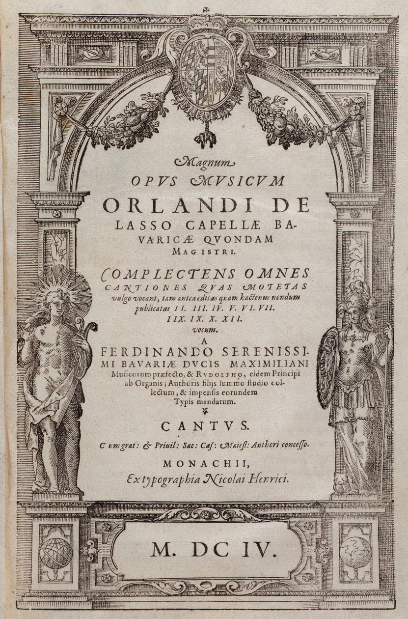 Roland de Lassus Rockers kottái (1604) alkotó: Unknown artist