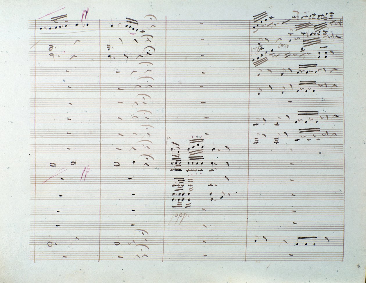 Carl August Cannabich Grande szimfóniájának (op. 8) kottalapja alkotó: Unknown artist