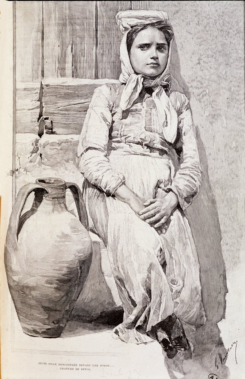 szicíliai lány alkotó: Unknown artist