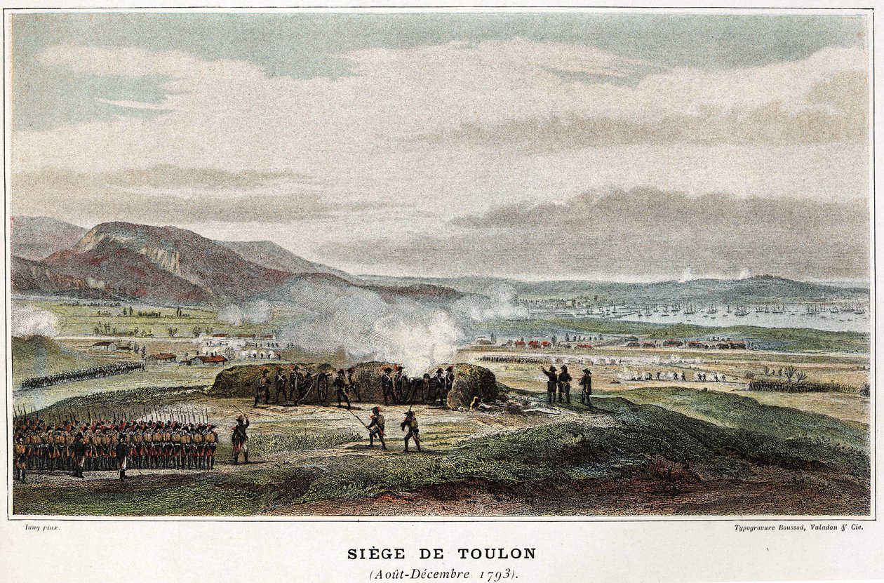 Toulon ostroma 1793. augusztus-december - „” Napóleon tengeri csatái” című filmben” alkotó: Unknown artist