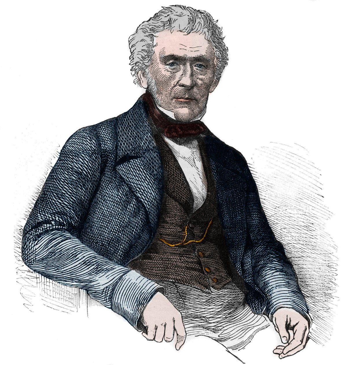 Sir David Brewster, skót fizikus – David Brewster portréja (1781-1868) alkotó: Unknown artist
