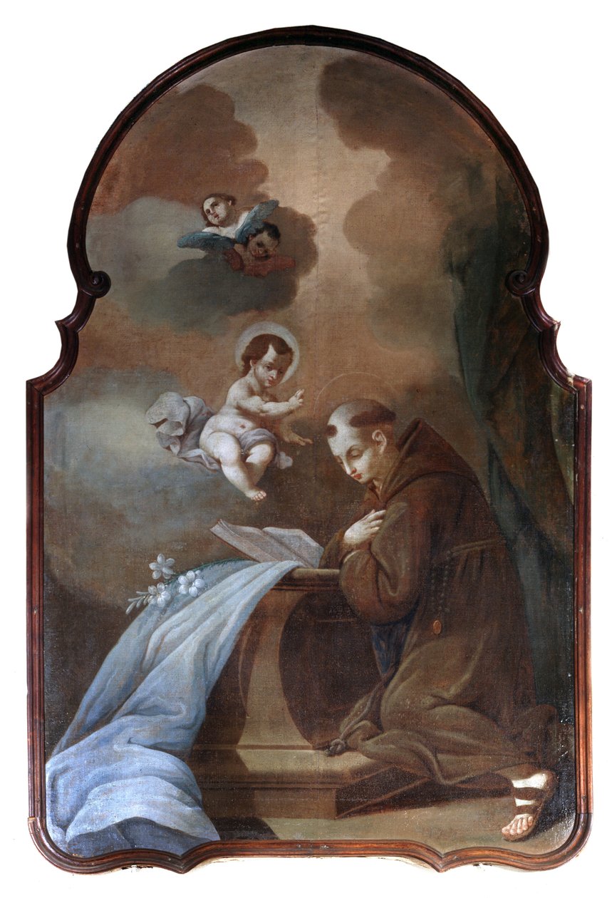 Páduai Szent Antal – Menton Angyali üdvözletének kolostora alkotó: Unknown artist