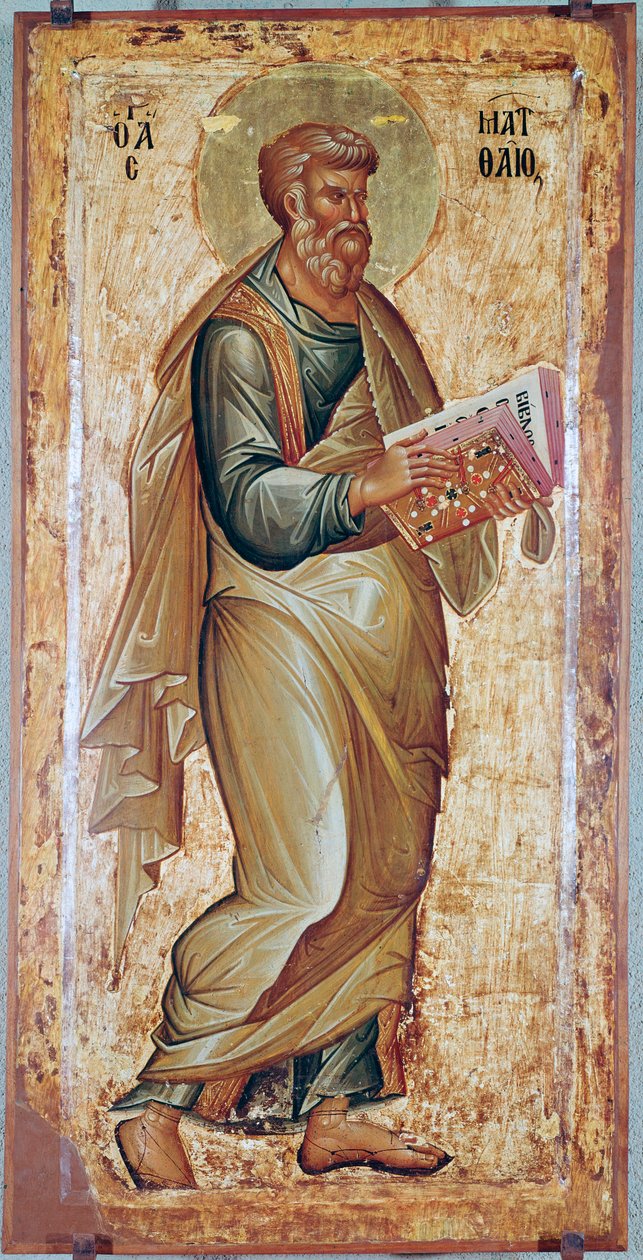 Szent Máté evangélista (13. századi ikon) alkotó: Unknown artist